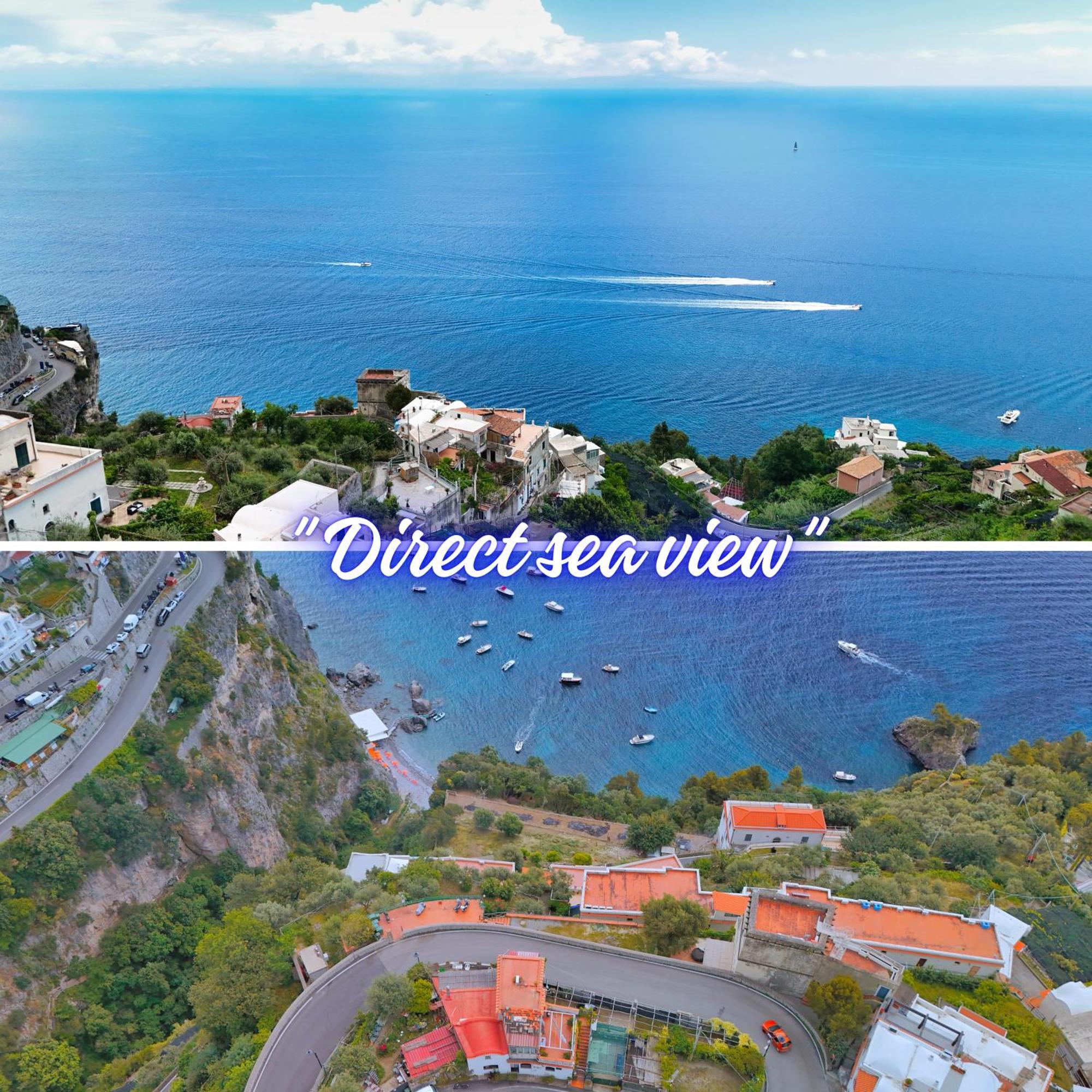 La Saracena-Traditional Amalfi Villa With Sea View Exterior foto