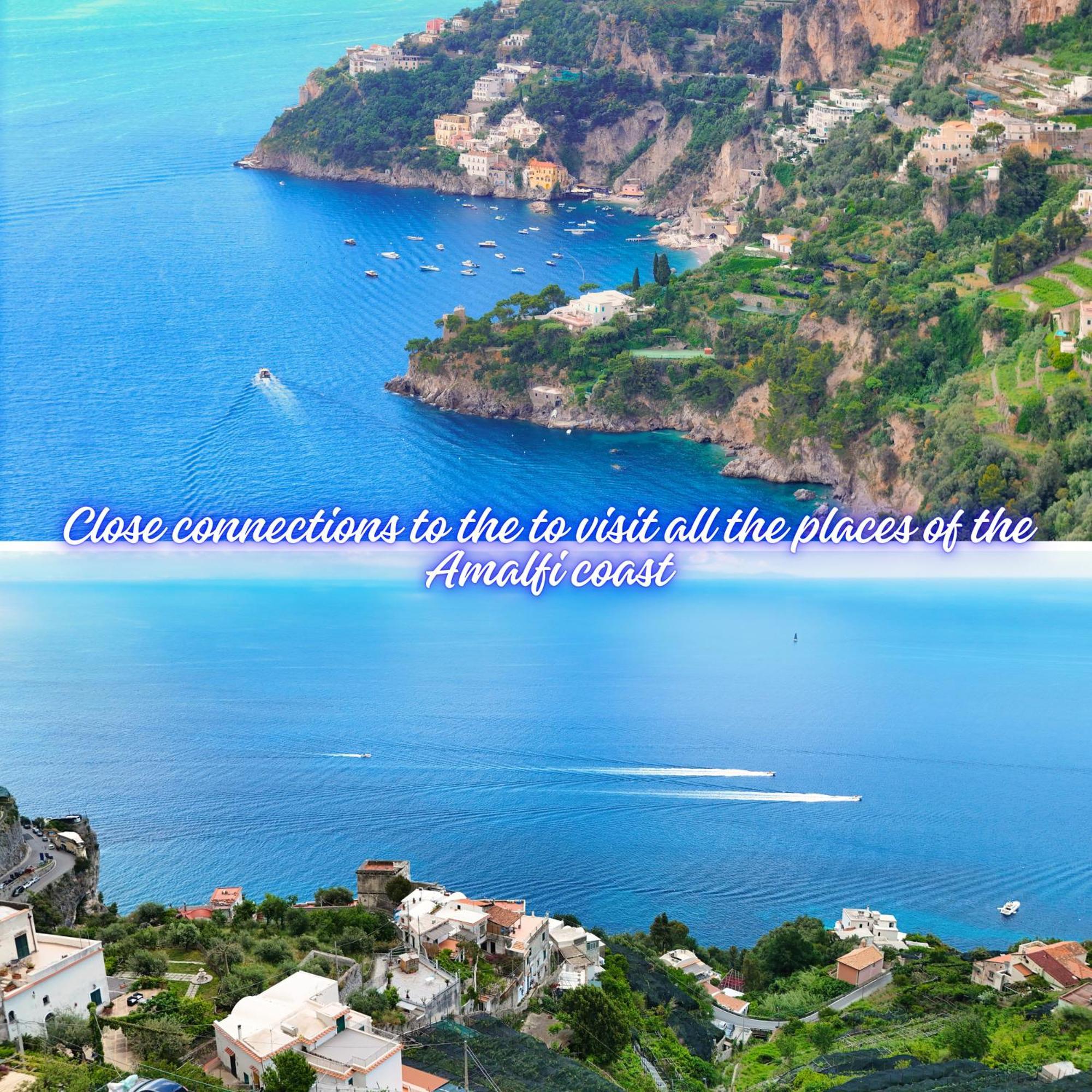 La Saracena-Traditional Amalfi Villa With Sea View Exterior foto